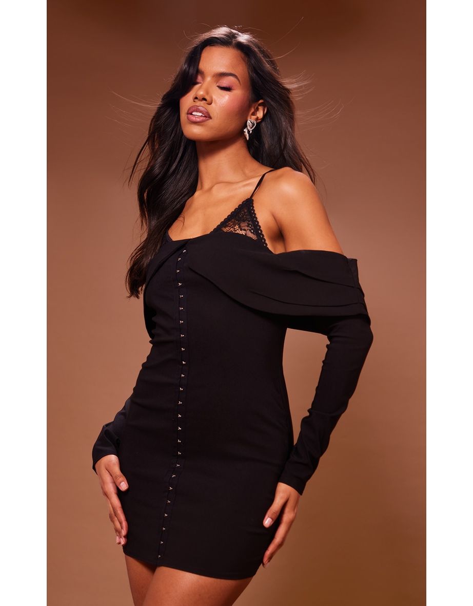 Bardot bandage dress best sale