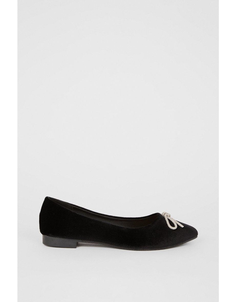 Dorothy perkins wide store fit flat shoes