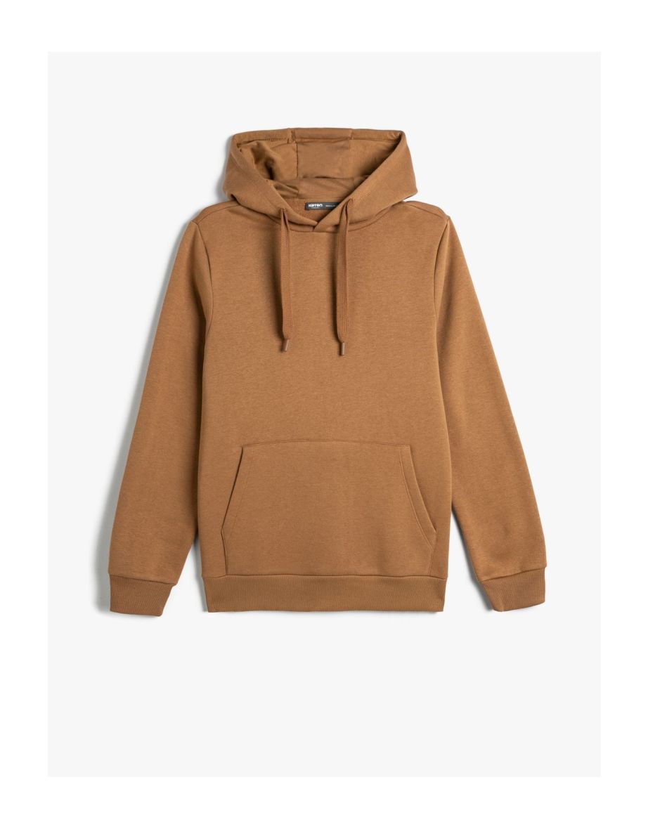 Hooded Sweatshirt Kangaroo Pocket Detailed Long Sleevehttps://cdb.vogacloset.com/media/product/a/7/a76663a4-TRN_777702398.jpg