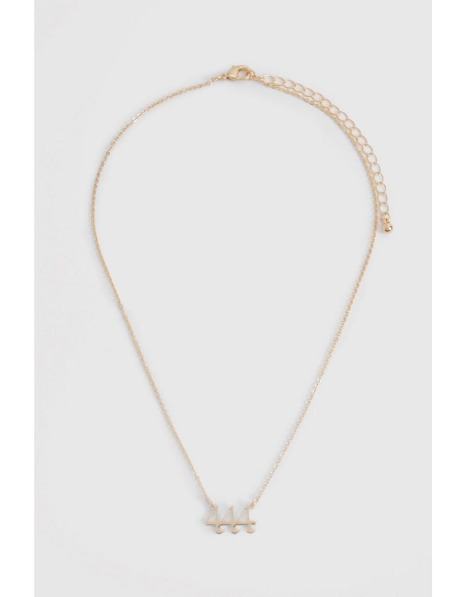 Angel Number Necklace - gold - 2