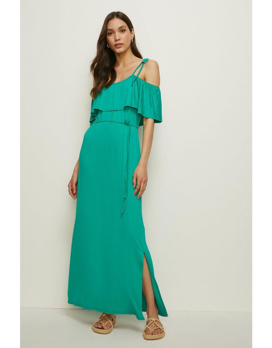 Oasis bardot shop maxi dress