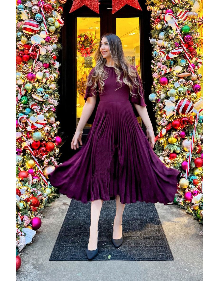 Maroon cape dress cheap