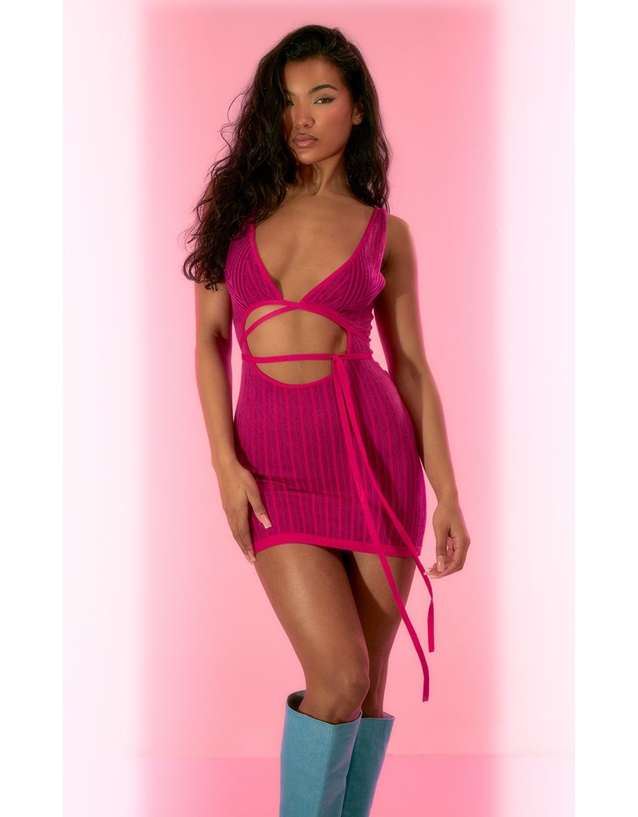 Two tone wrap dress 2025