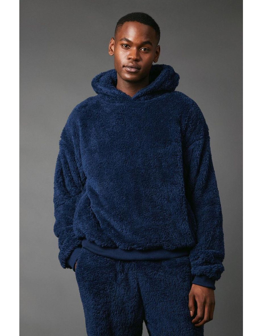 Sherpa lounge hoodie outlet