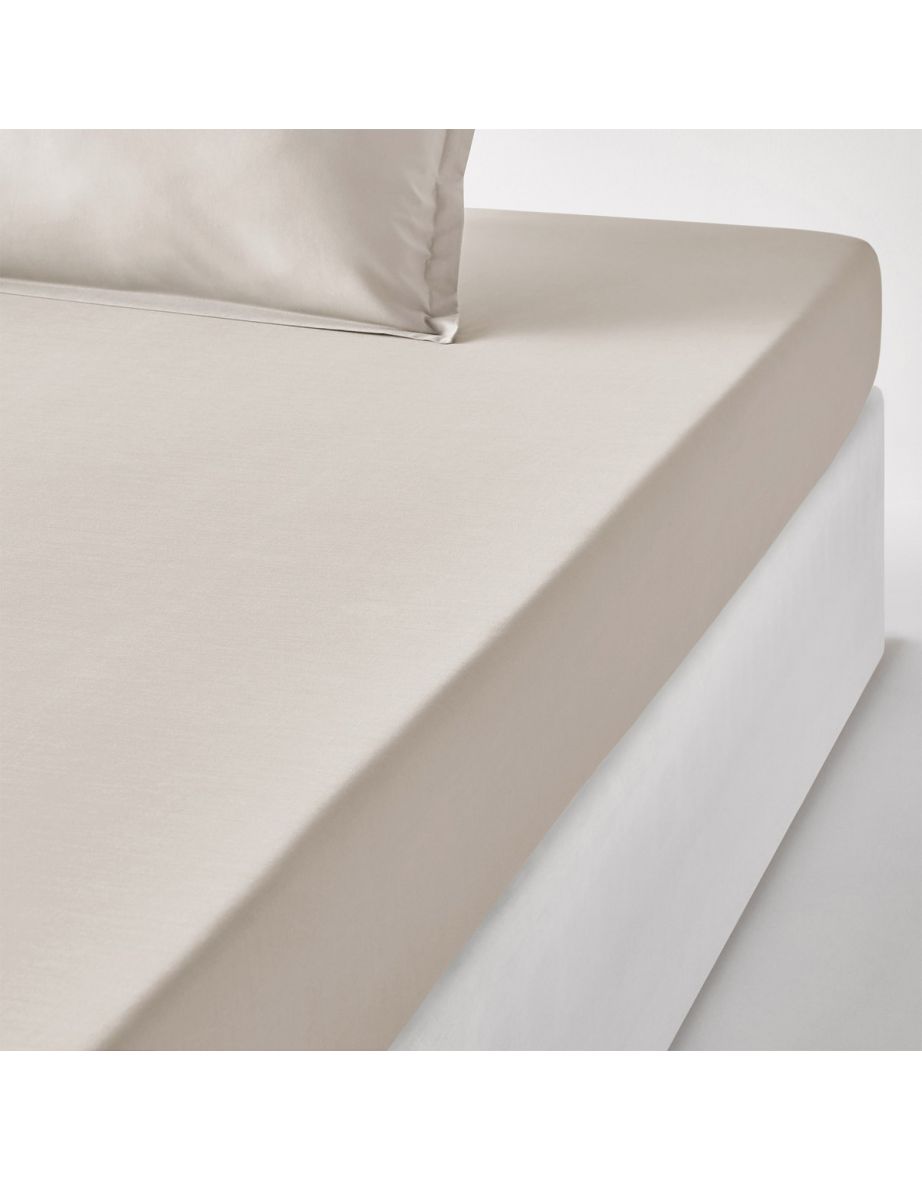 Cotton Percale Fitted Sheet