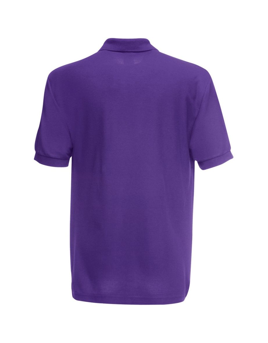 Fruit Of The Loom Childrens/Kids Unisex 65/35 Pique Polo Shirt - Purple - 1