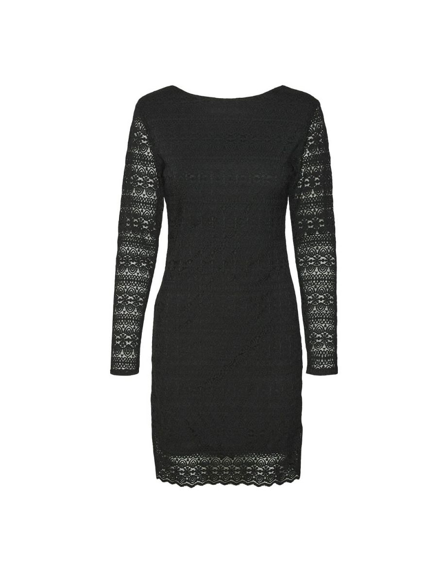 Lace Mini Dress - 5