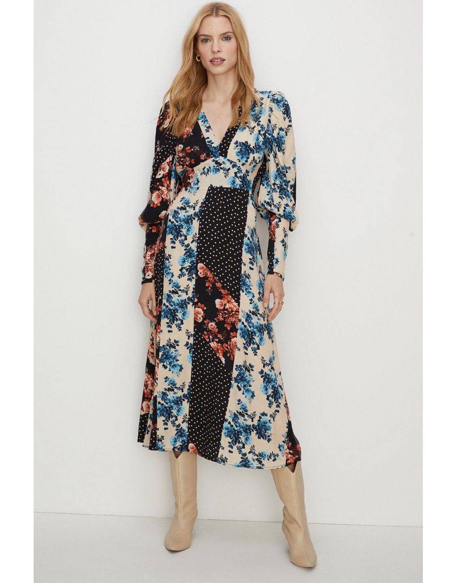 Oasis spot 2024 wrap dress