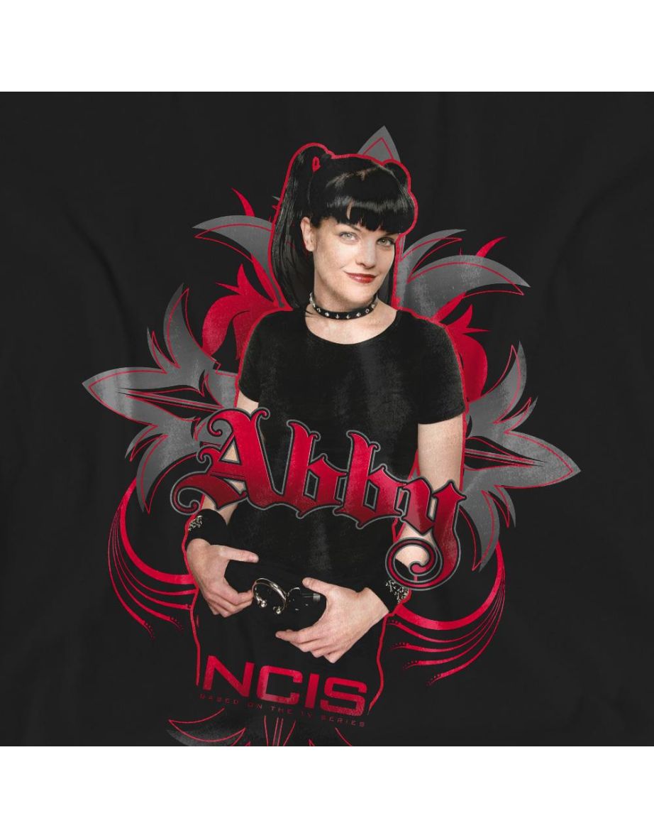 NCIS Unisex Adult Gothic Abby T-Shirt - Black - 3