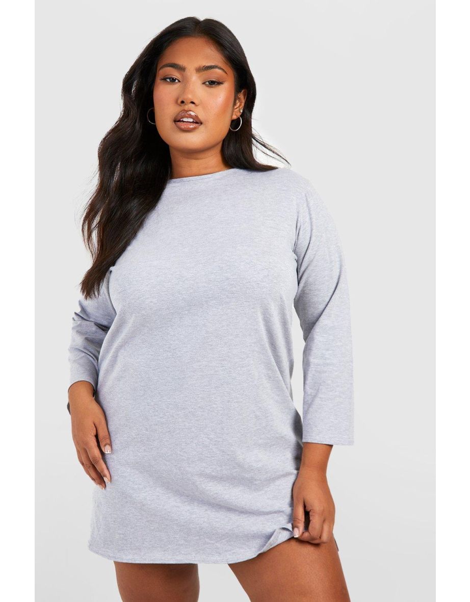 Jersey dress top plus size