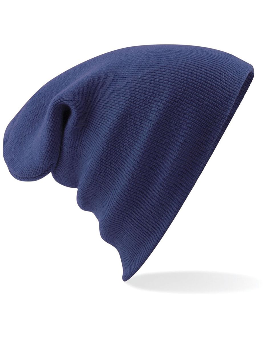 Beechfield Soft Feel Knitted Winter Hat - Oxford Navy - 1