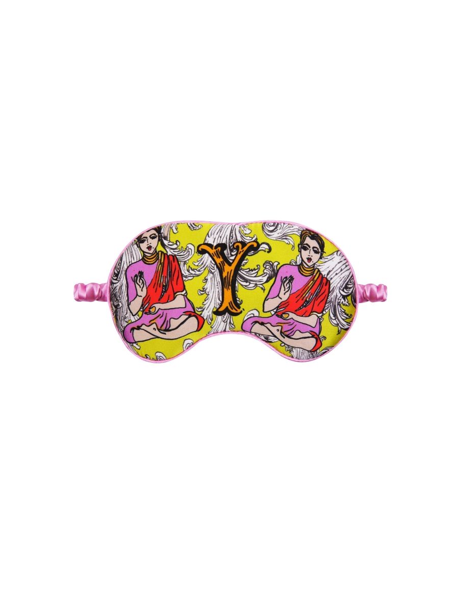 Silk Eye Mask / "Y for Yoga"