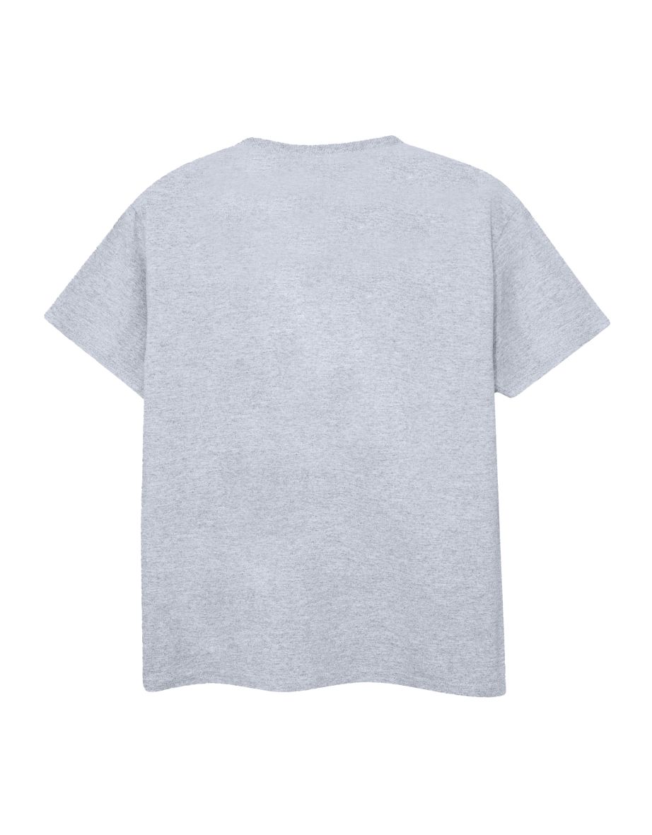 DC Comics Mens Justice League Stripes T-Shirt - Sports Grey - 2