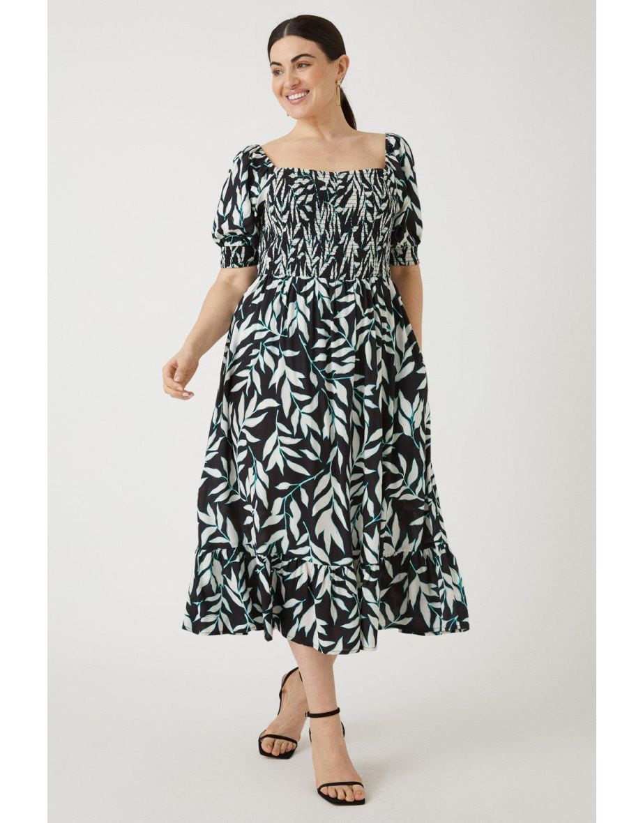 Wallis black hotsell bardot dress