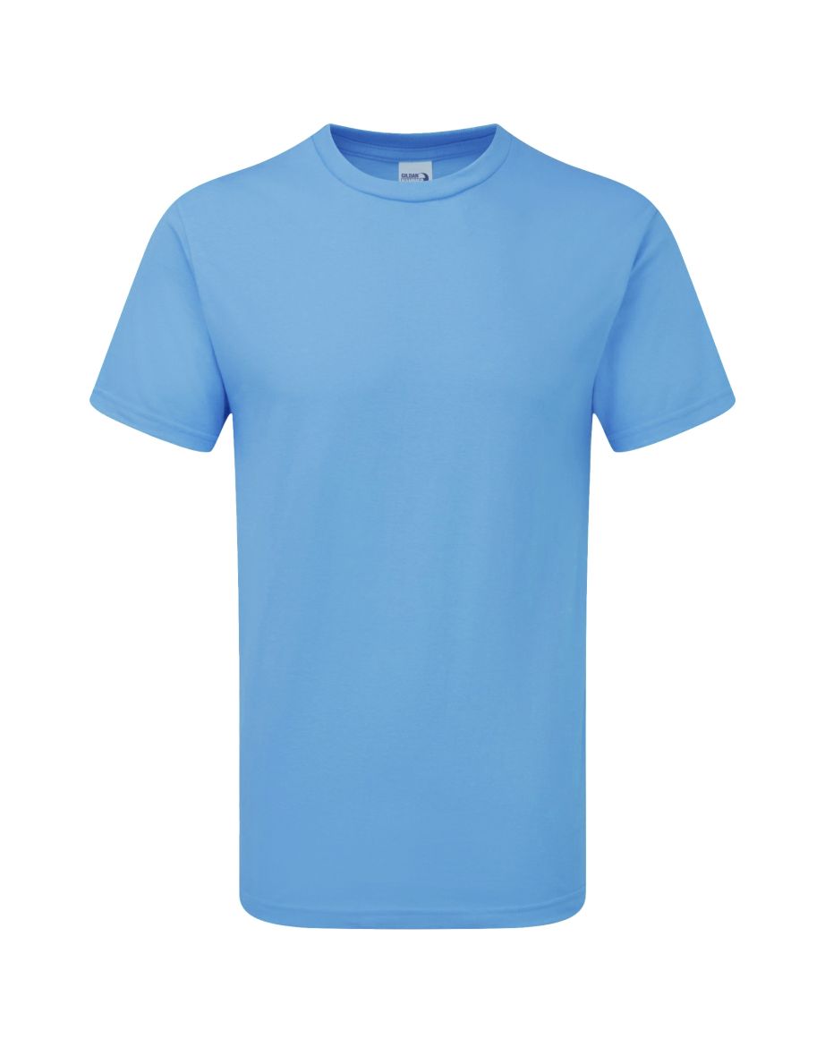 Gildan Mens Hammer Heavyweight T-Shirt - Flo Blue