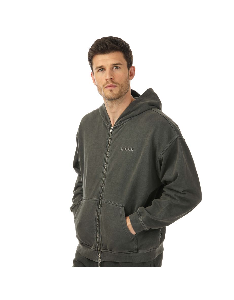 Nicce zip shop up hoodie