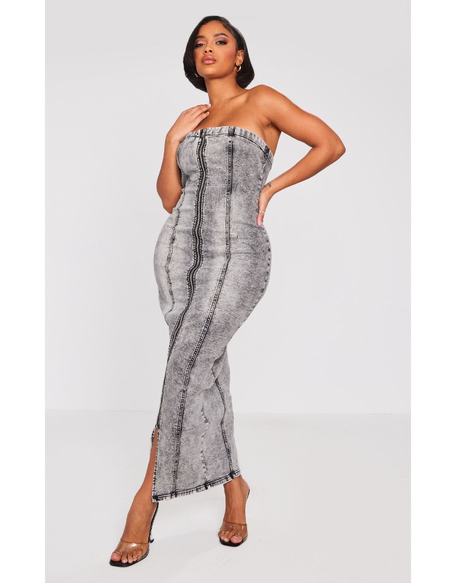 Striped slip dress outlet