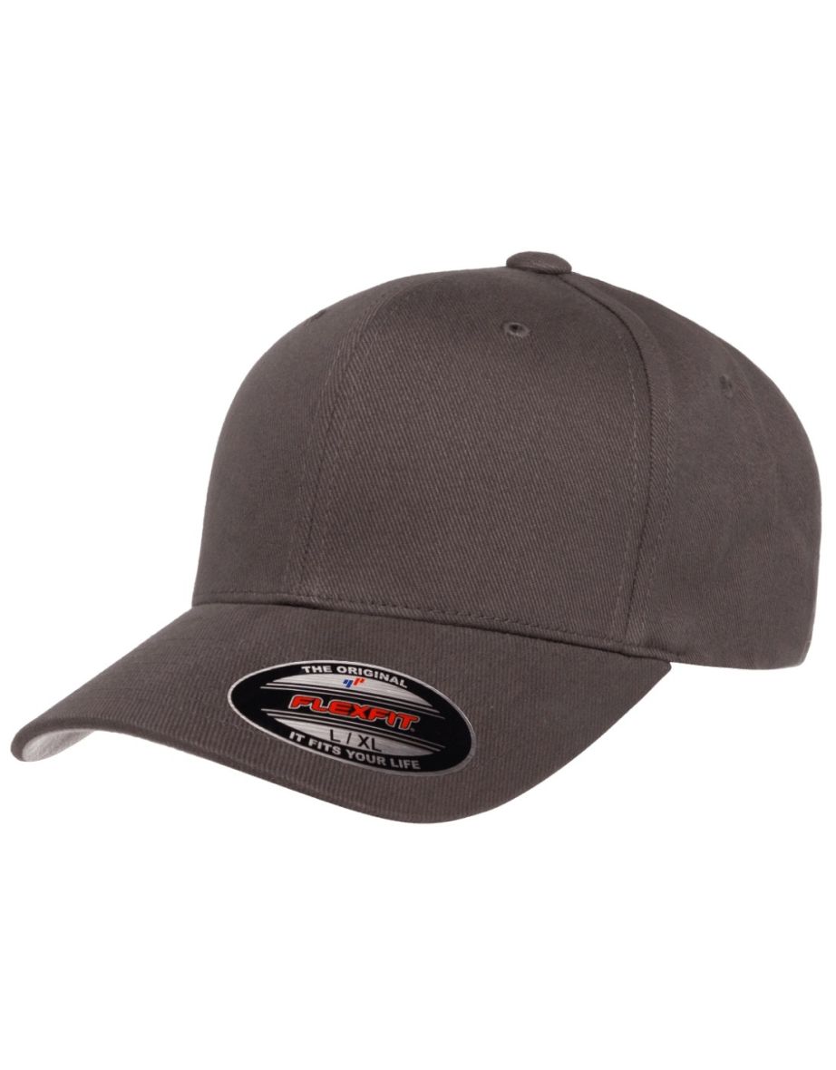 Flexfit By Yupoong Brushed Twill Cap - Grey