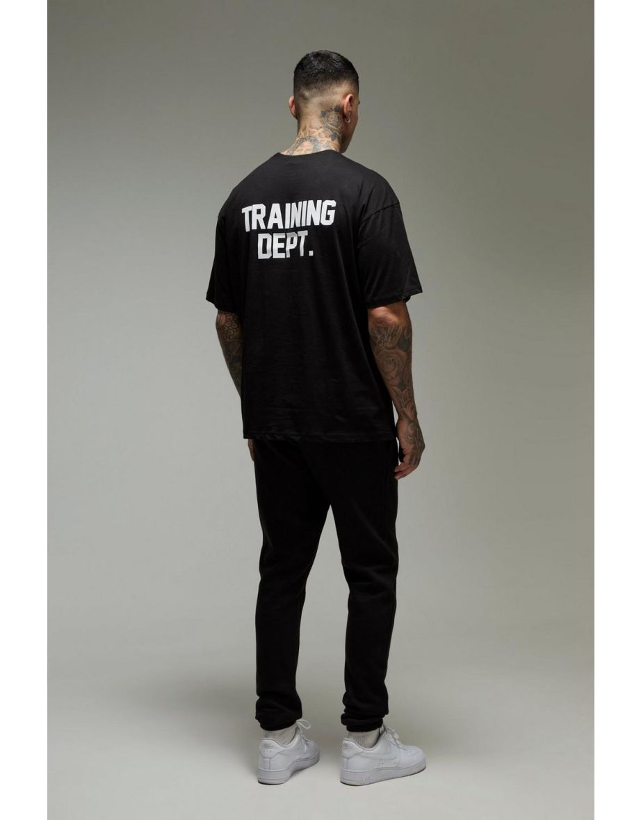 Tall Man Active Training Dept Oversized T-shirt - black - 2