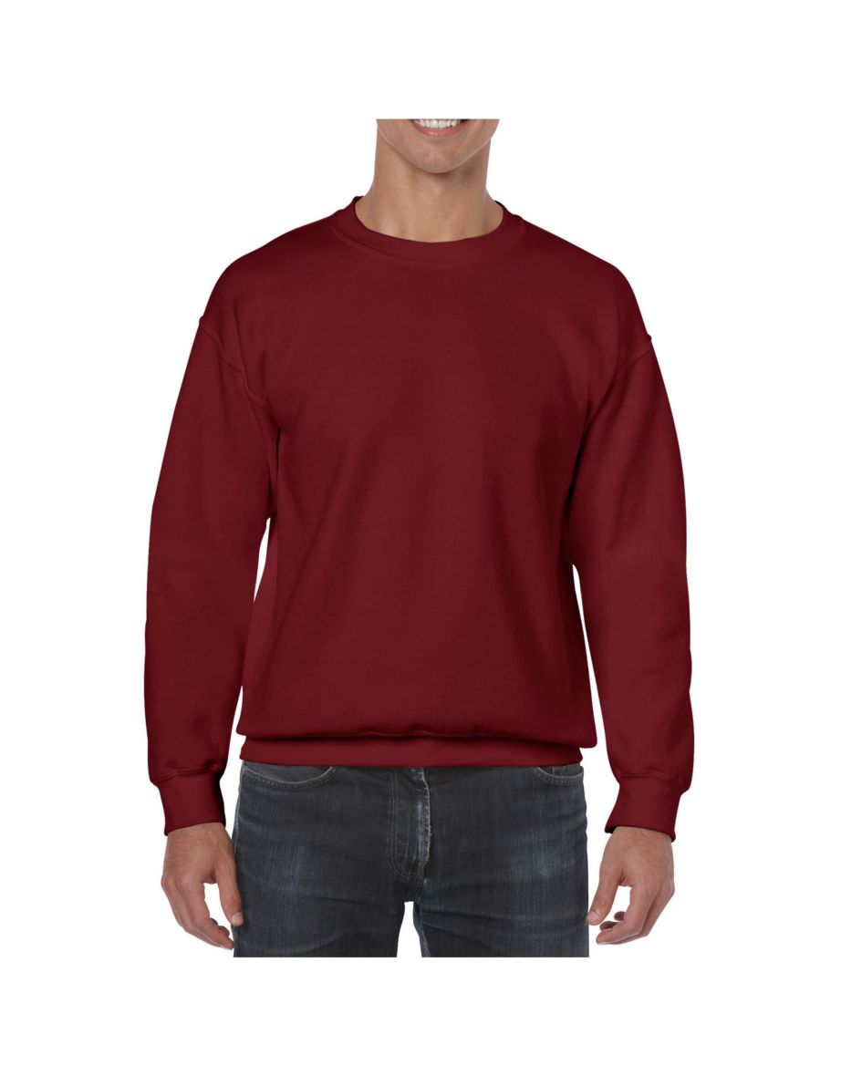 Gildan Mens Heavy Blend Sweatshirt - Garnet