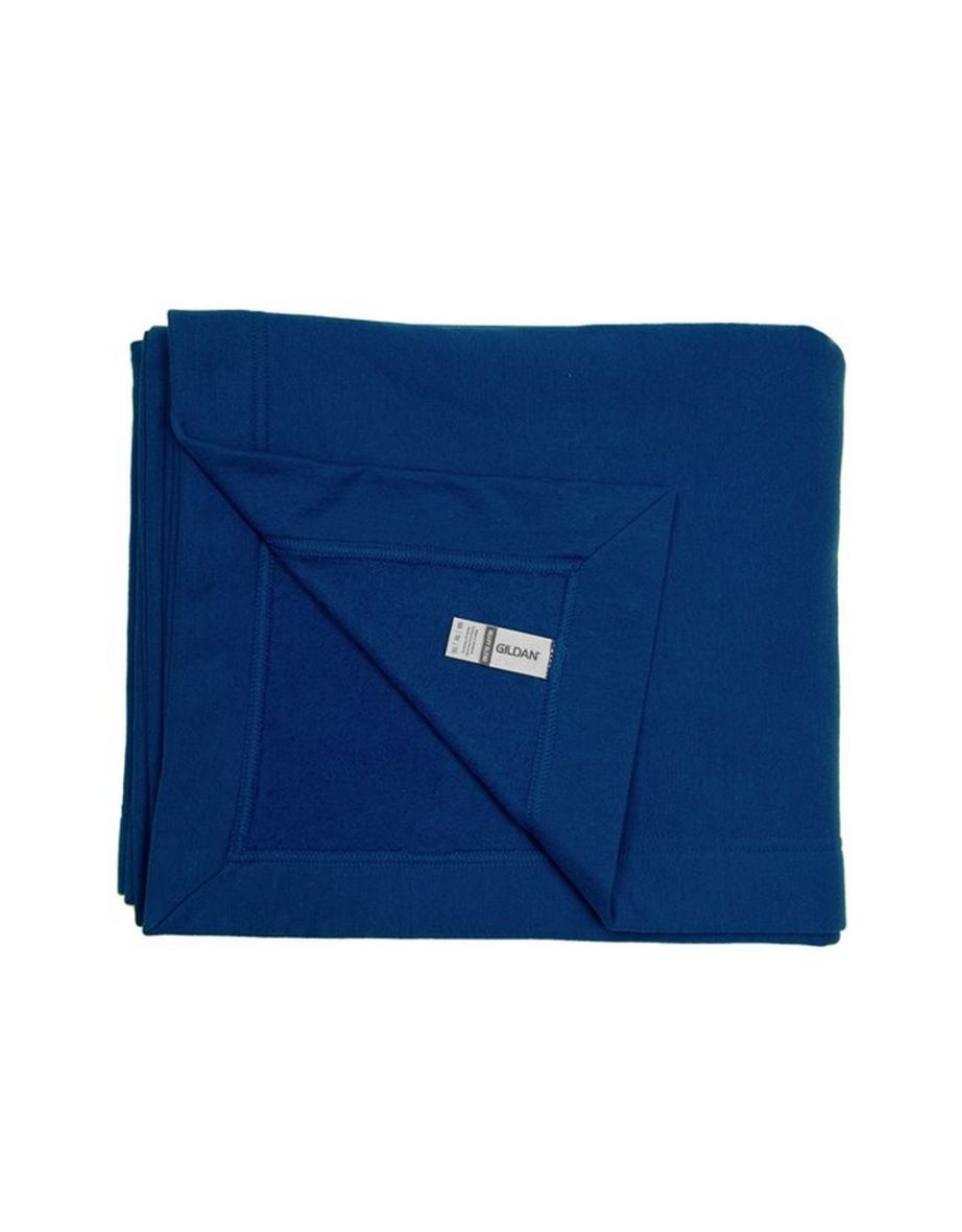Gildan Heavy Blend Fleece Stadium Blanket - Navy - 2