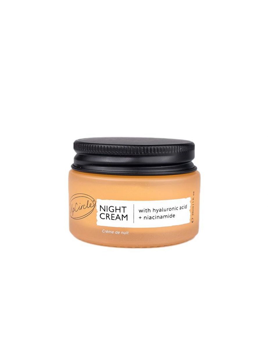 UpCircle Night Cream with hyaluronic acid + niacinamide - Travel Size