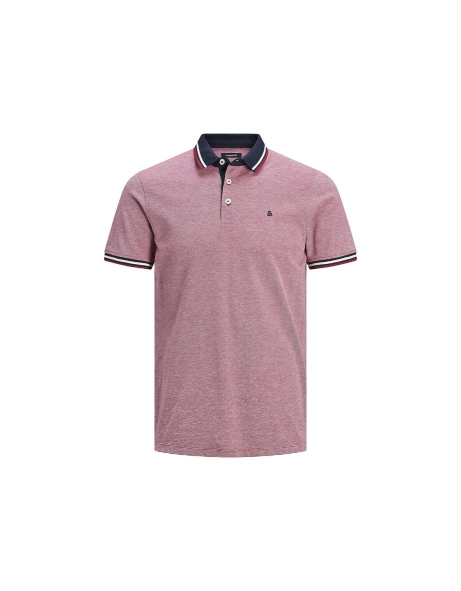 Cotton Pique Polo Shirt with Short Sleeves - 5