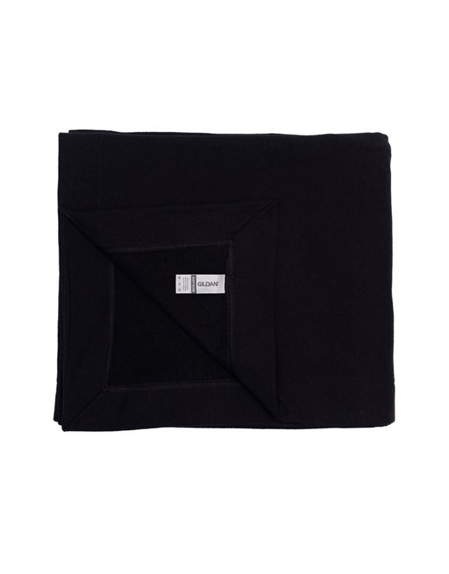 Gildan Heavy Blend Fleece Stadium Blanket - Black - 2