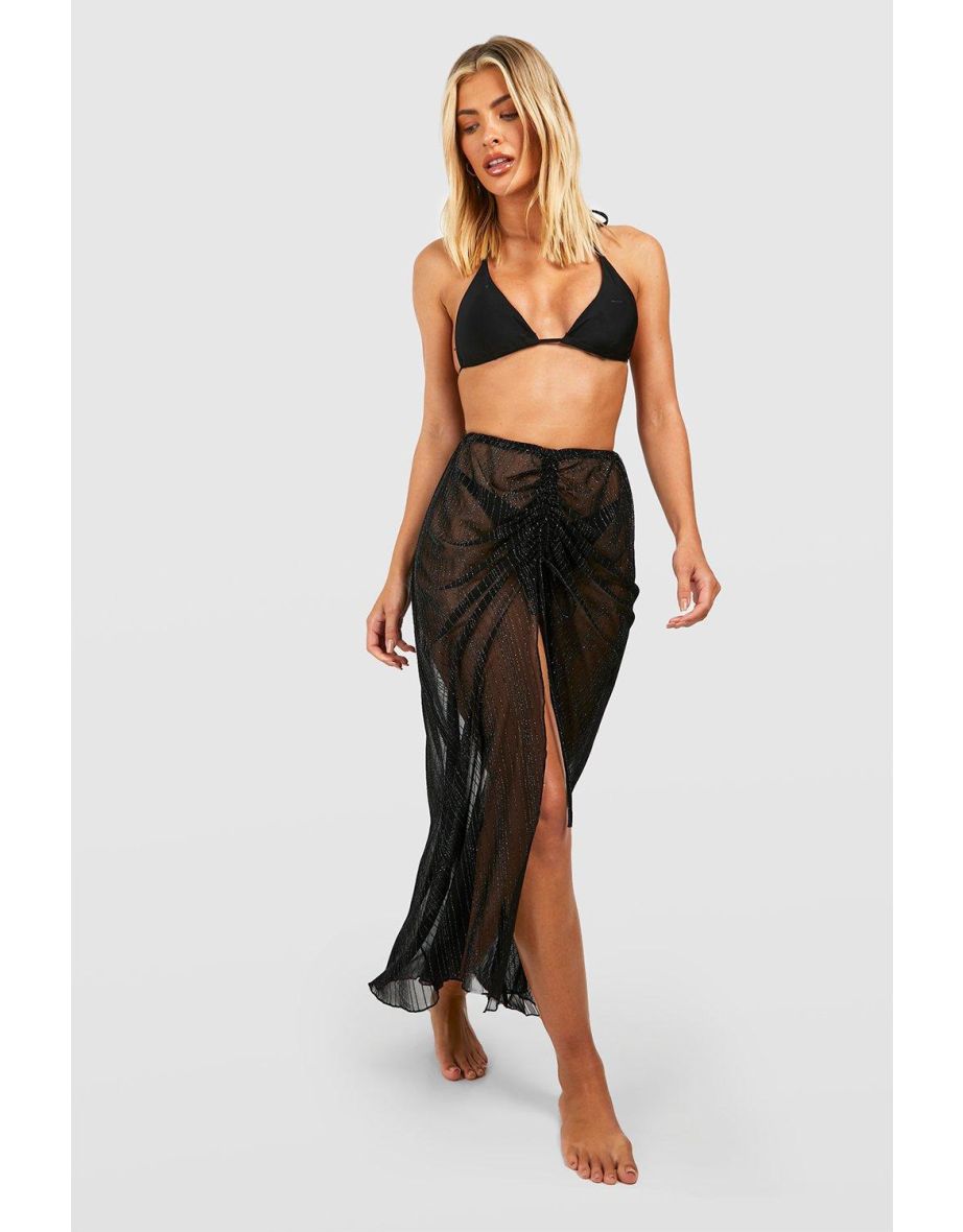 Black beach 2024 maxi skirt