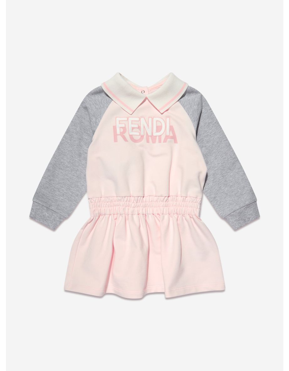 Baby Girls Sweater Dress in Pink