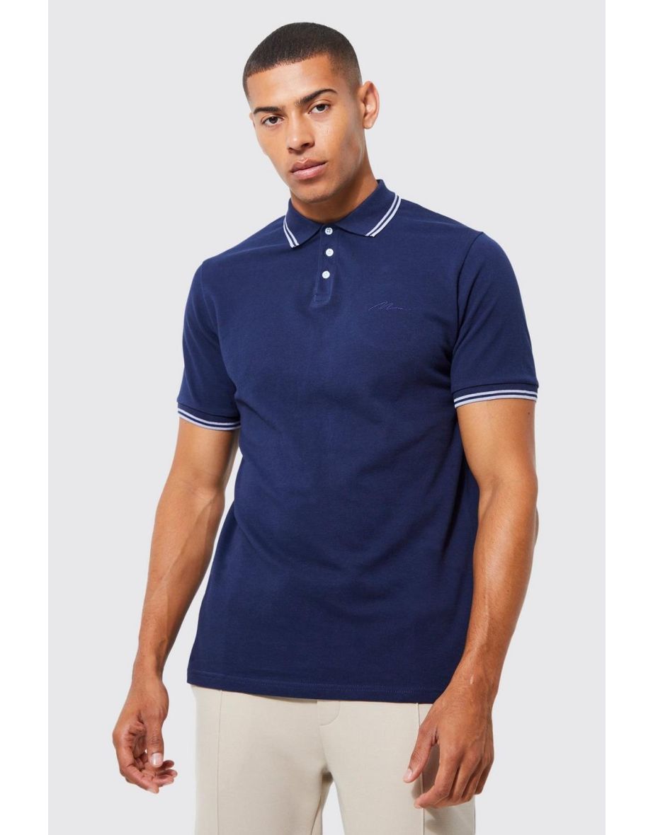 Signature pique outlet polo