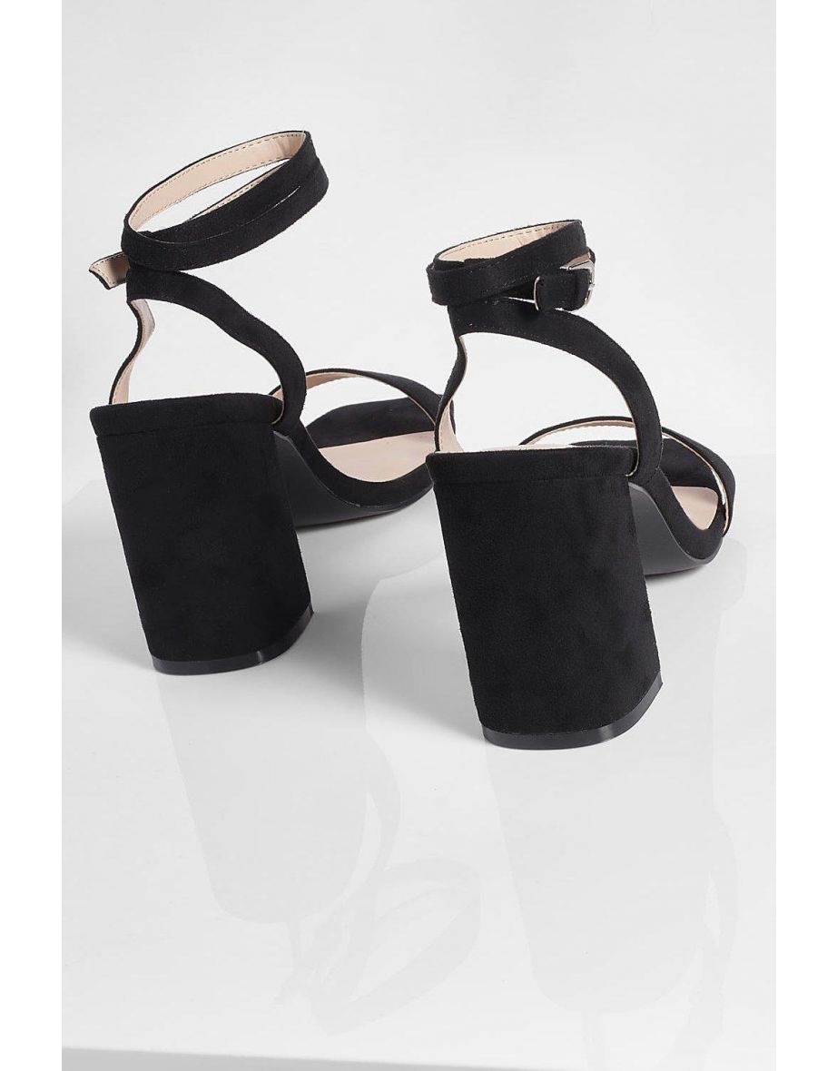 Two Part Block Heels - black - 3