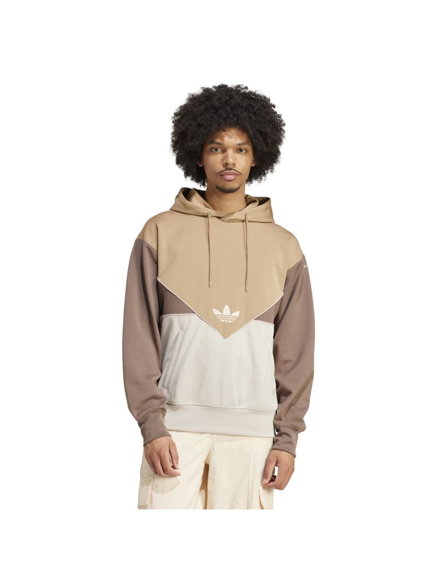 Shop Men s adidas Originals Adicolor Cutline Hoodie in Cream Online in Qatar VogaCloset