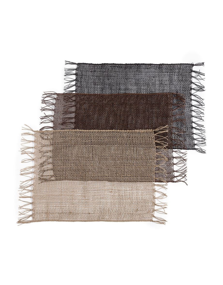 Set of 4 Kendari Rattan Placemats - 4