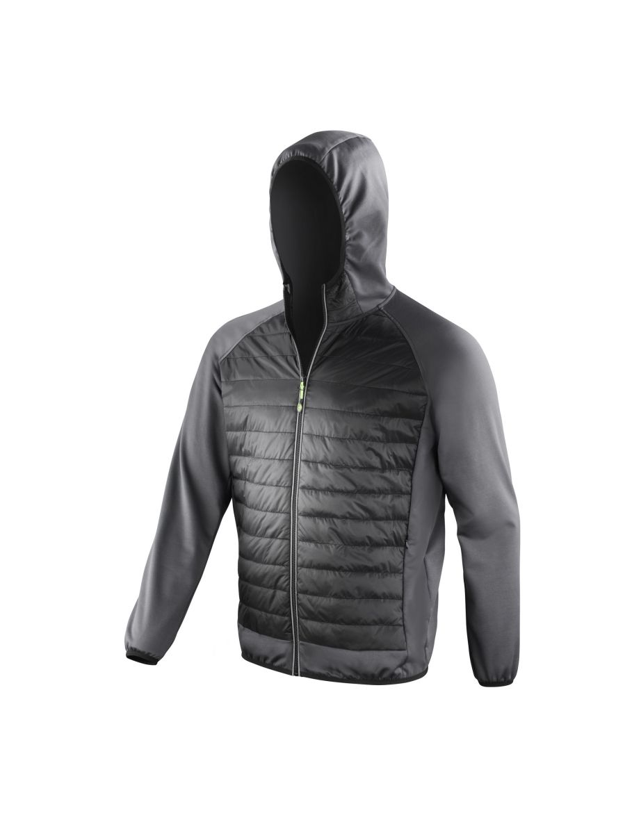 Spiro Mens Zero Gravity Showerproof Quick Dry Jacket - Black/Charcoal