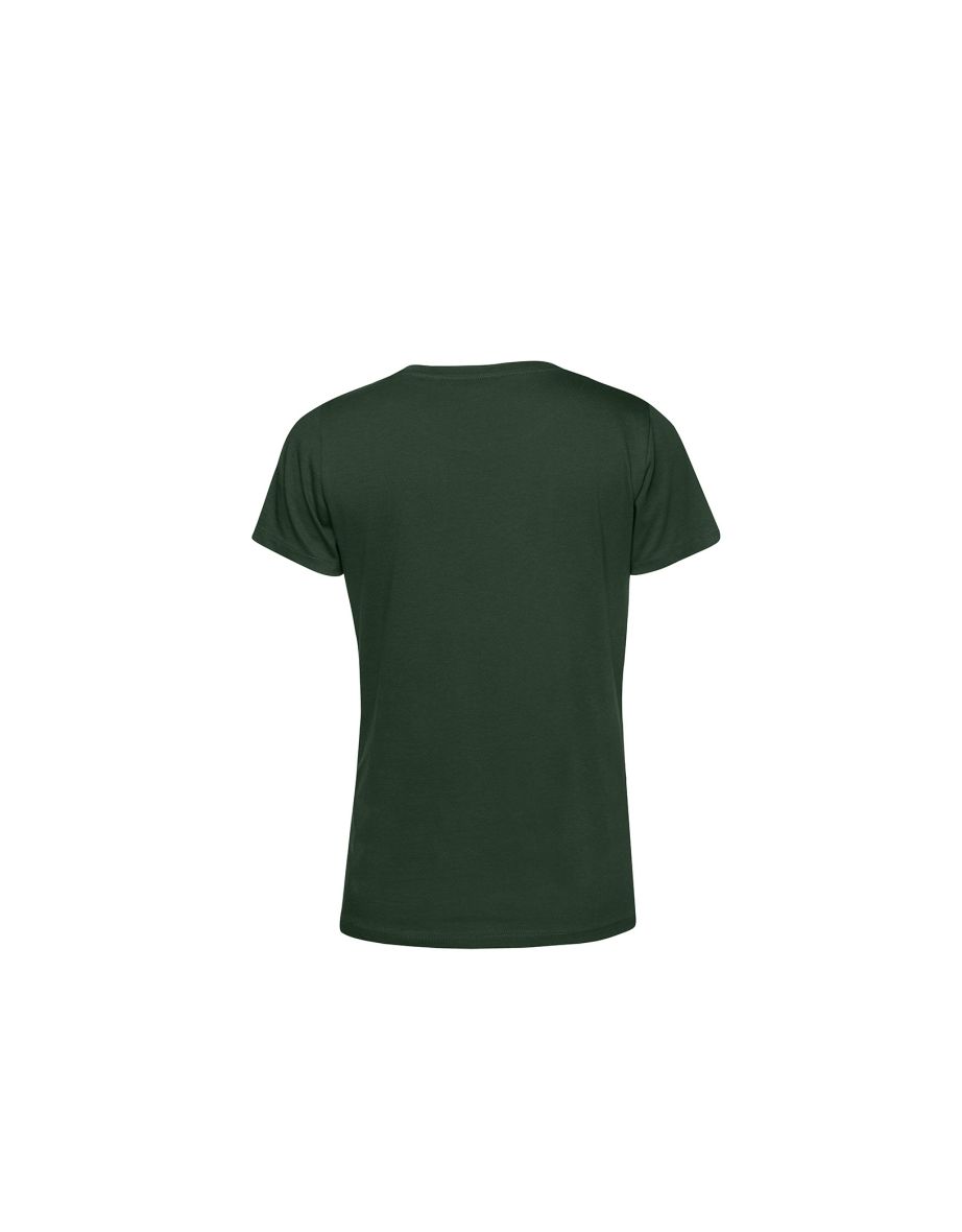 B&C Womens/Ladies E150 Organic Short-Sleeved T-Shirt - Forest Green - 1