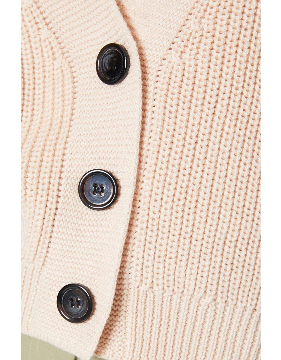 Petite Fisherman Rib Sweater Vest - 3