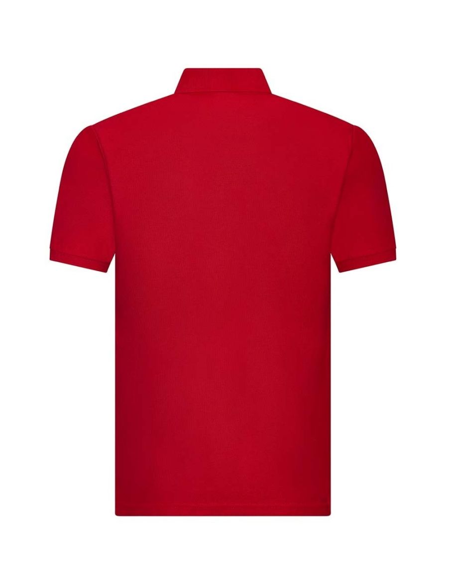 Awdis Boys Academy Pique Polo Shirt - Red - 1