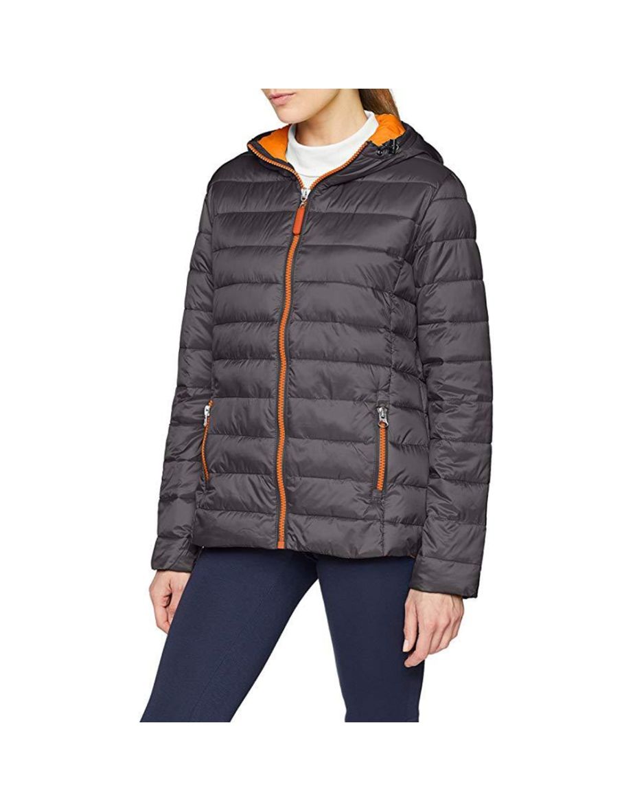 Result Urban Mens Snowbird Hooded Jacket - Grey/Orange
