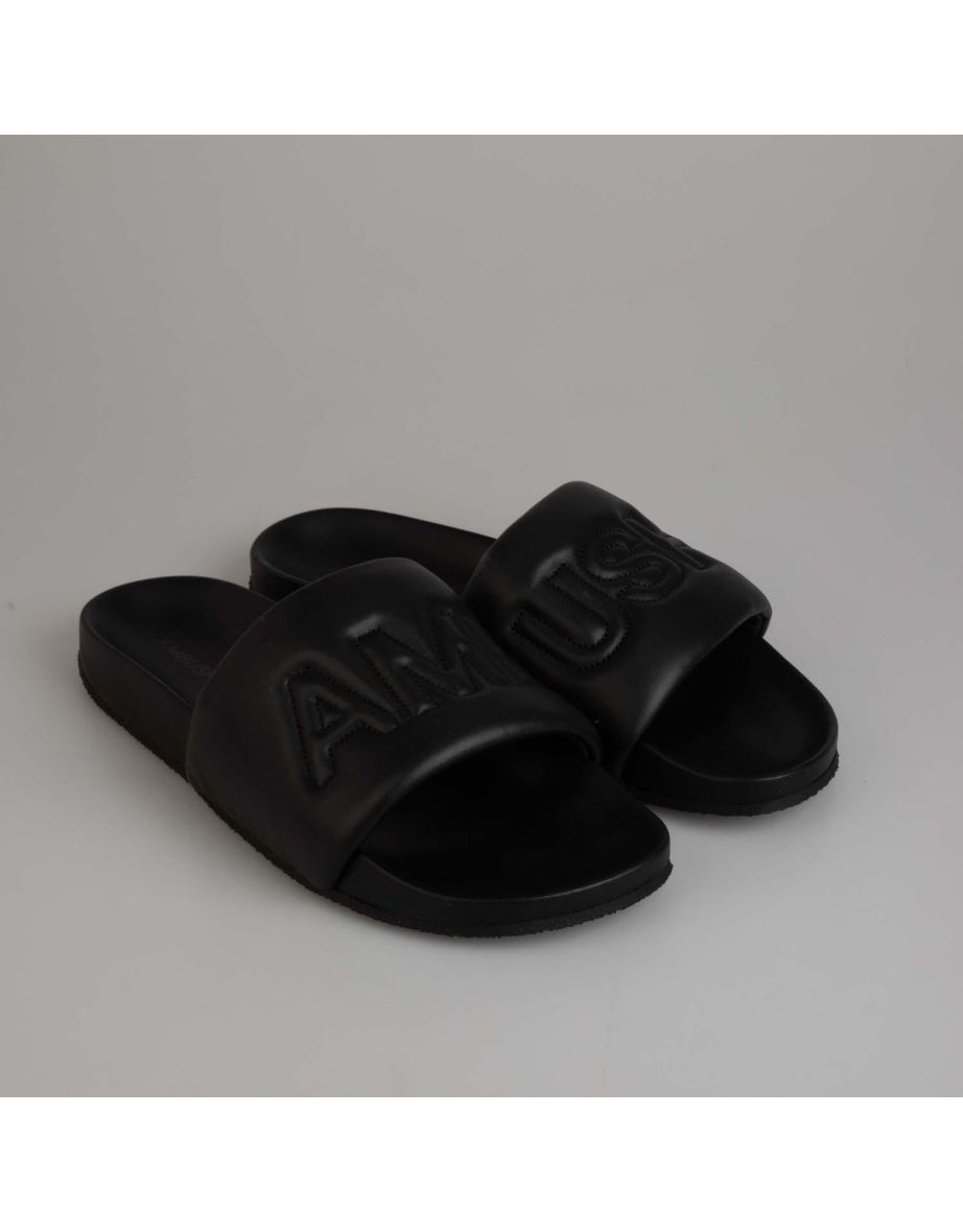Men's Ambush Quilted Sliders in Black