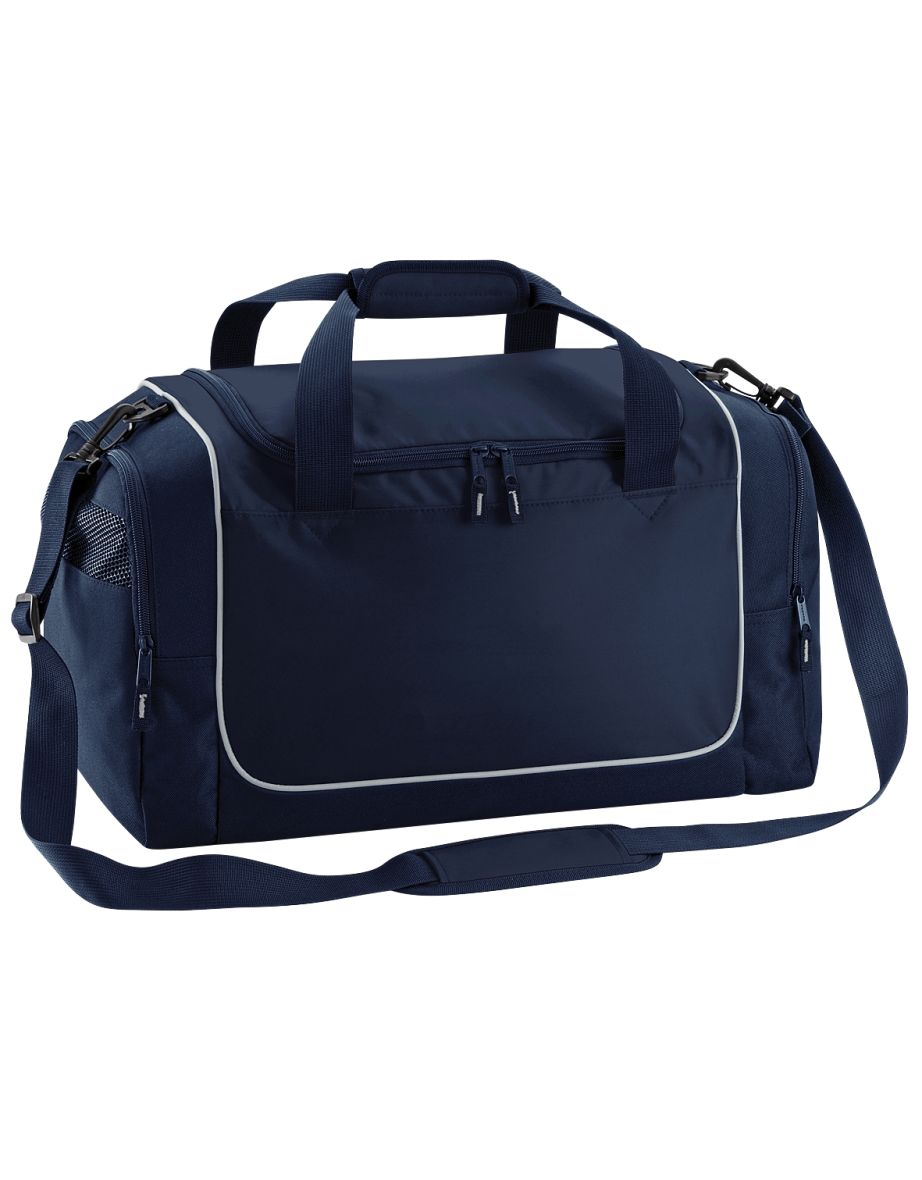 Quadra Teamwear Locker Duffle Bag (30 Litres) (Pack of 2) - Franch Navy/Light Grey