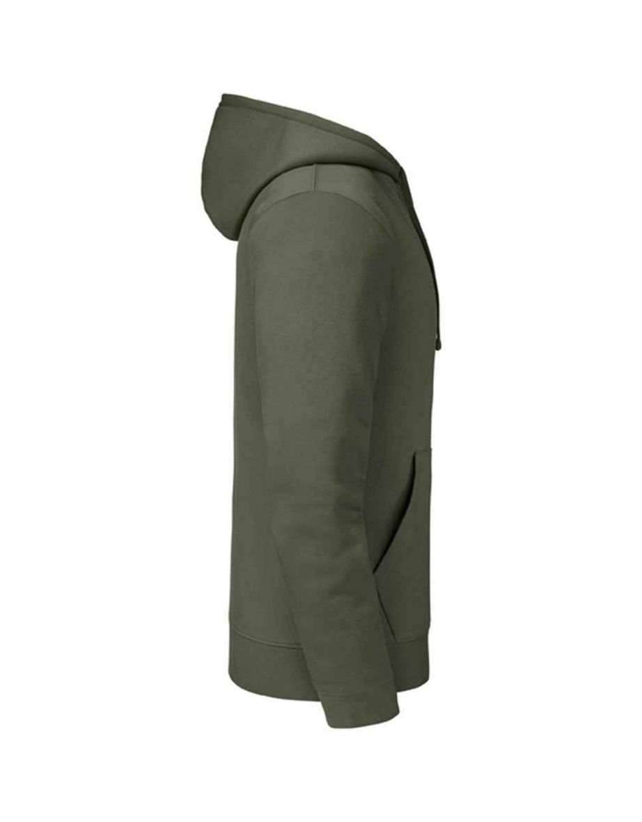 Russell Mens Authentic Hoodie - Olive Green - 1