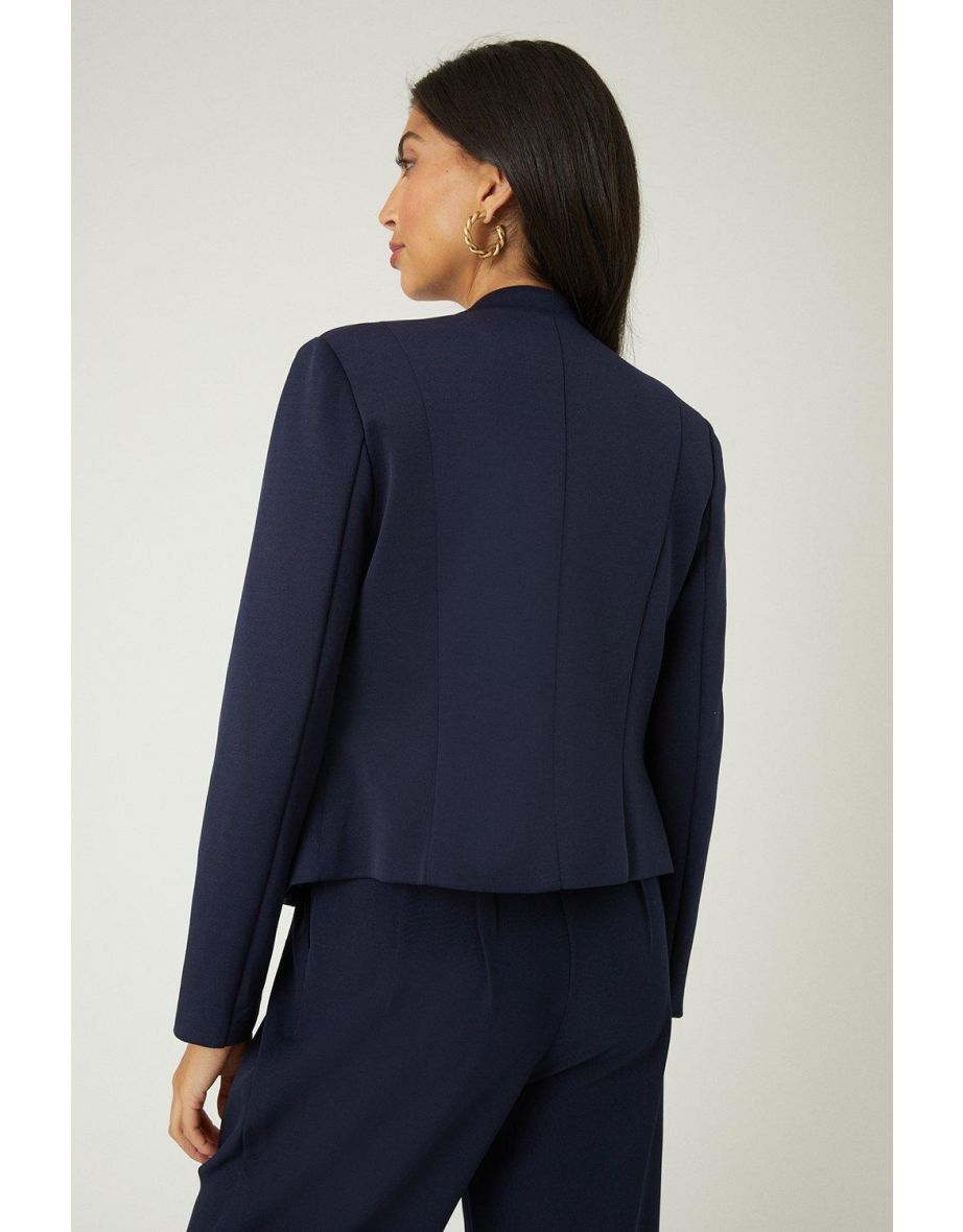 Notch Crop Blazer - 2