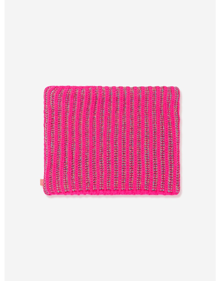 Girls Hearts Snood in Pink