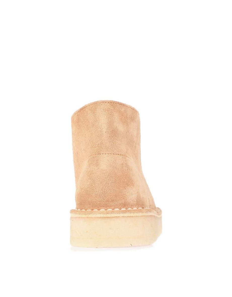 Men's Clarks Originals Desert Suede Boots in Brown - 5