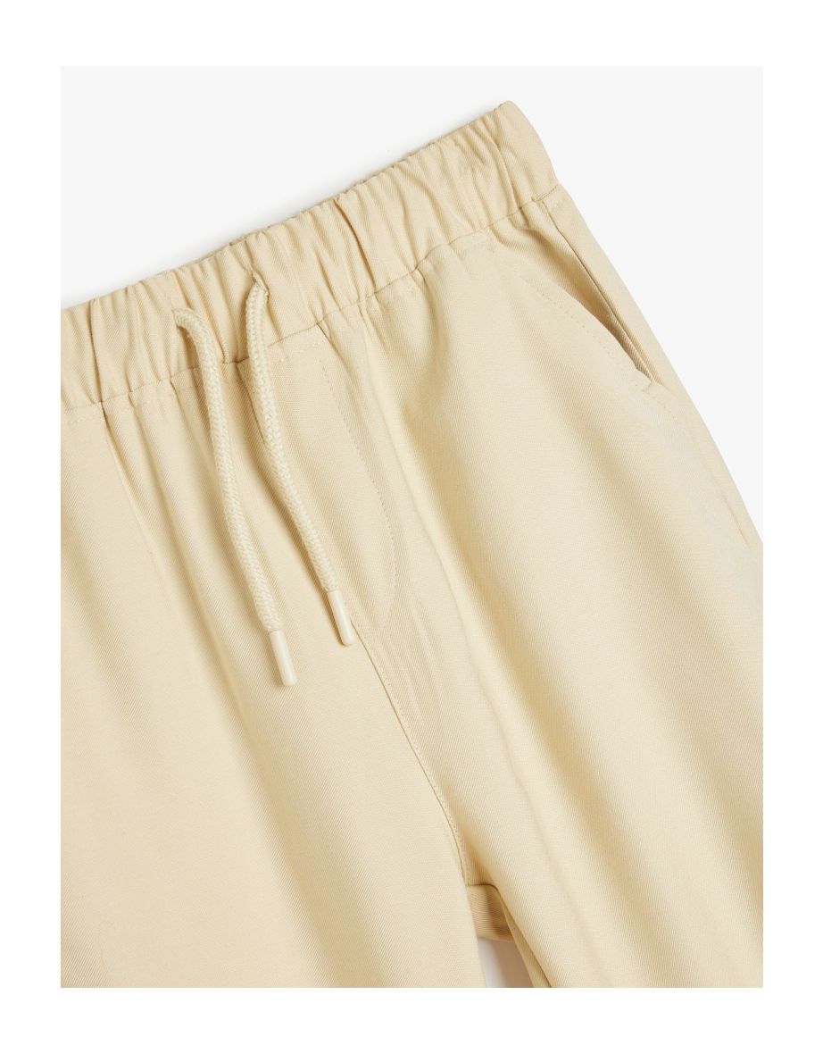 Jogger Pants Pocket Detailed Viscose Fabric - 2