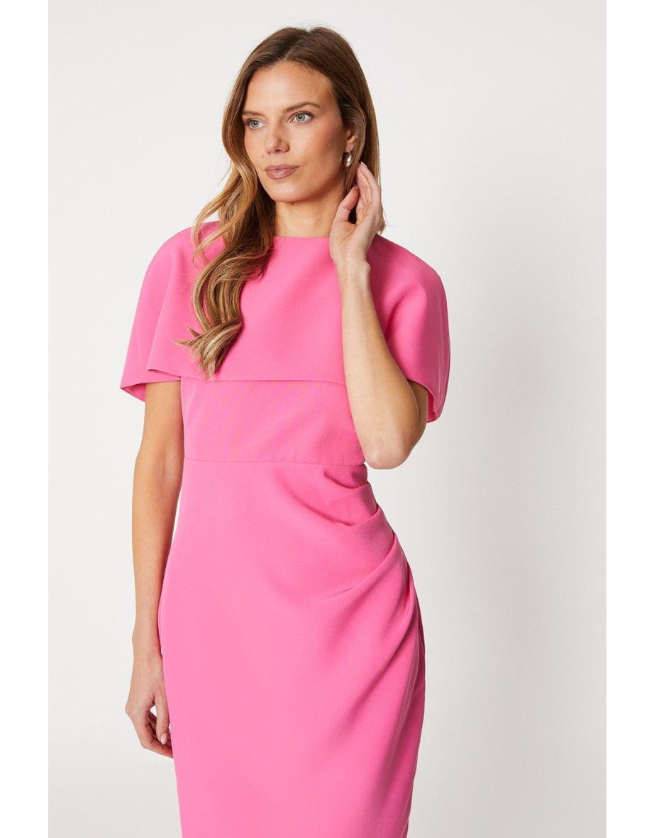 Removable Cape Ruche Side Dress - 3
