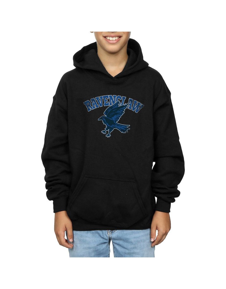 Harry Potter Boys Ravenclaw Cotton Hoodie - Black - 3