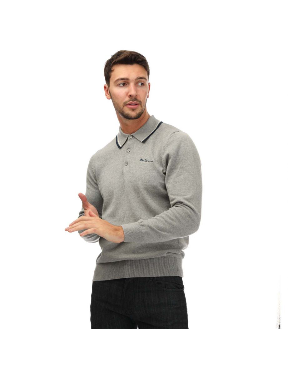 Ben sherman shop long sleeve polo