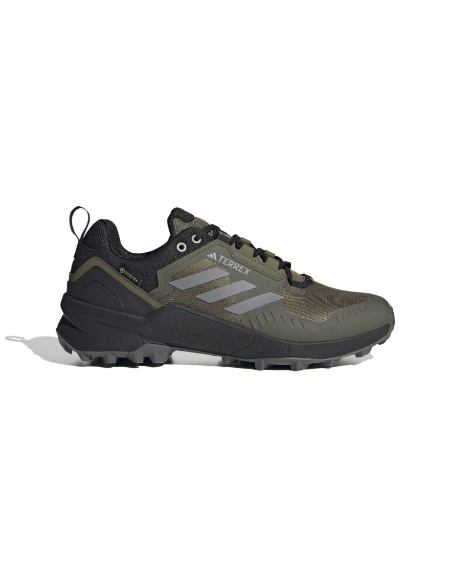 Men's adidas Terrex Swift R3 Gore-Tex Hiking Shoes in Green